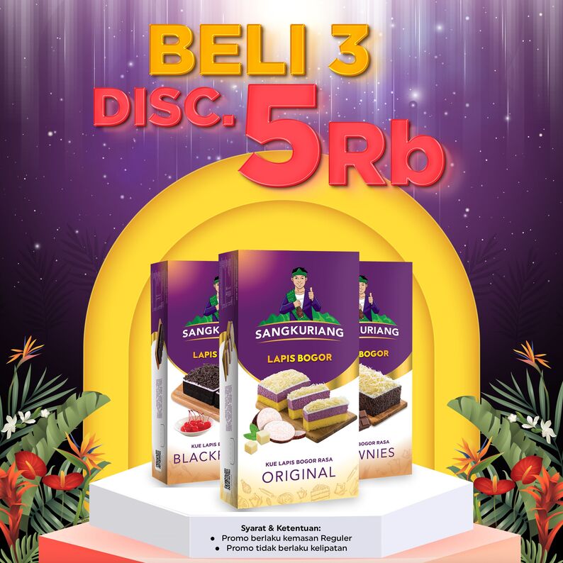 Lapis Bogor Sangkuriang Oleholeh khas Bogor