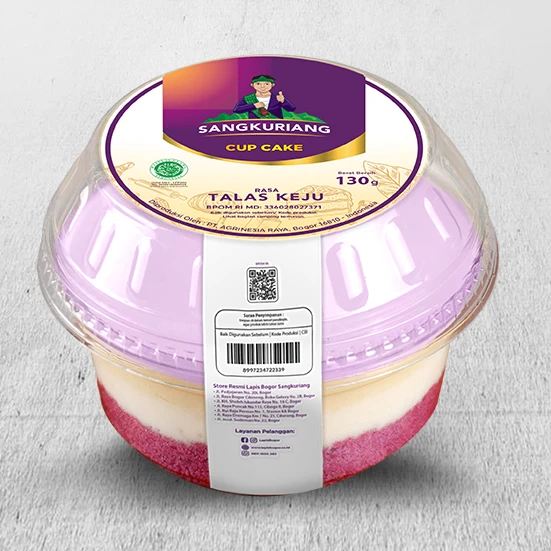 Cup Cakes Talas Keju