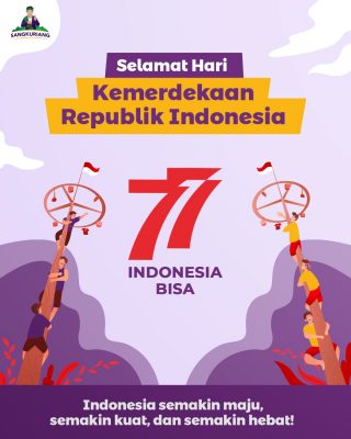 Selamat ulang tahun ke-77  Indonesia.

Kemerdekaan bukan tanda untuk berhenti berjuang, tapi tanda untuk berjuang lebih keras agar semakin maju, semakin kuat, dan semakin hebat! 

#BogorPisanYeuh
#OlehOlehKhasBogor
#LapisBogorSangkuriang
#AsliBogor
#LapisBogor
#CemilanBogor
#KulinerBogor